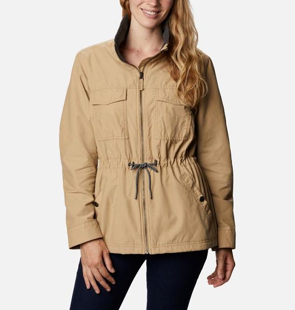 Columbia Tanner Ranch Softshell Jacket Women Brown USA (US58902)